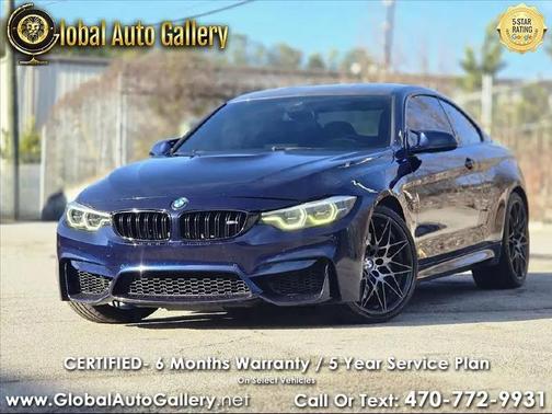 BLUE 2018 BMW M4 Base