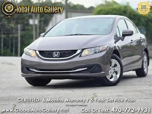 BROWN 2015 Honda Civic LX