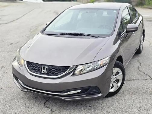 BROWN 2015 Honda Civic LX