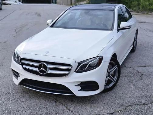 WHITE 2017 Mercedes-Benz E-Class E300 Luxury Sedan