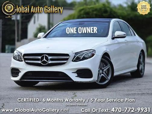 WHITE 2017 Mercedes-Benz E-Class E300 Luxury Sedan
