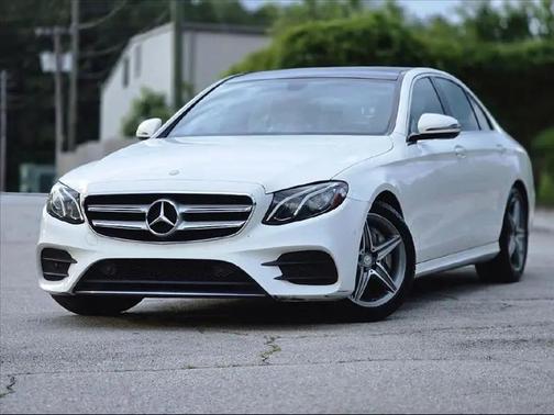 WHITE 2017 Mercedes-Benz E-Class E300 Luxury Sedan