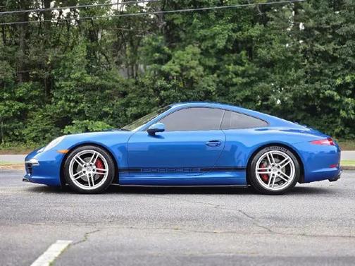 Sapphire Blue Metallic 2014 Porsche 911 Carrera