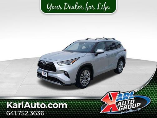 Celestial Silver Metallic 2020 Toyota Highlander Platinum