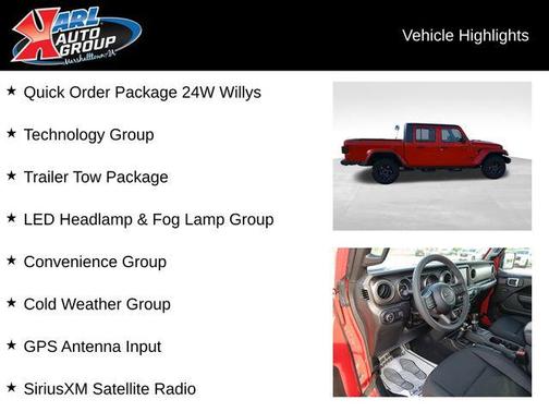 2023 Jeep Gladiator Willys 4x4
