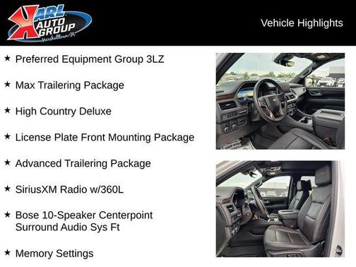 2023 Chevrolet Tahoe 4WD High Country