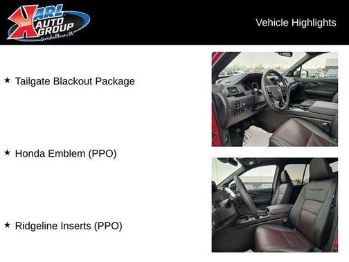 2025 Honda Ridgeline Black