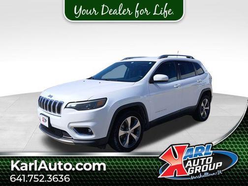 Bright White Clearcoat 2019 Jeep Cherokee Limited