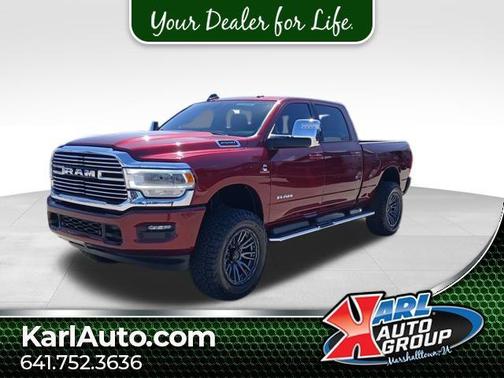 Delmonico Red Pearlcoat 2023 RAM 2500 Laramie Crew Cab 4x4 6'4' Box