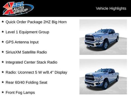 2023 RAM 2500 Big Horn Crew Cab 4x4 6'4' Box