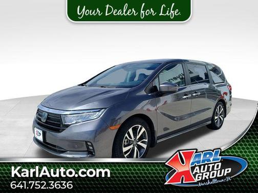 Silver 2022 Honda Odyssey Touring