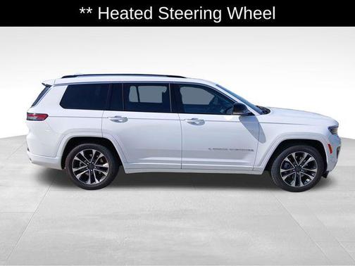 Bright White Clearcoat 2023 Jeep Grand Cherokee L Overland