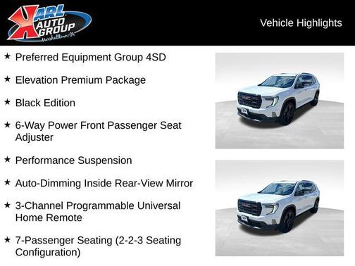2025 GMC Acadia AWD Elevation