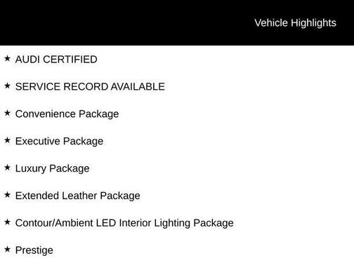 2023 Audi A7 Prestige 55 TFSI quattro S tronic