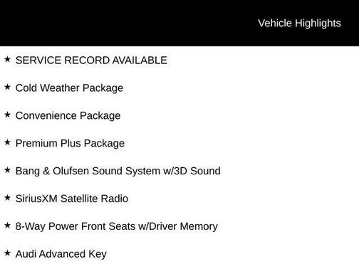 2017 Audi A4 2.0T Premium Plus