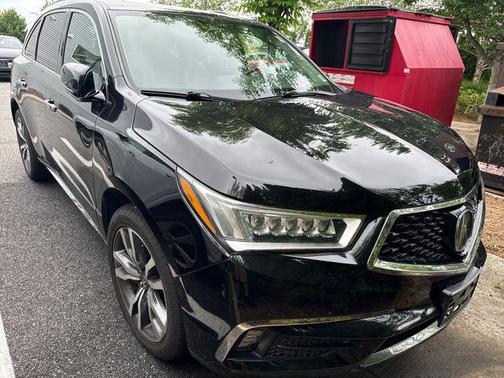 Majestic Black Pearl 2019 Acura MDX 3.5L w/Advance & Entertainment Pkgs
