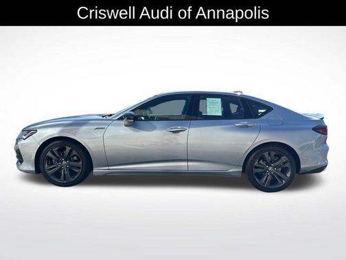 Lunar Silver Metallic 2023 Acura TLX A-Spec