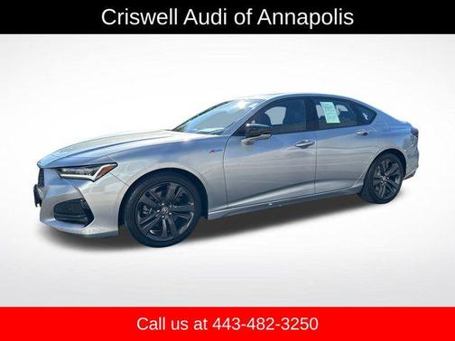 Lunar Silver Metallic 2023 Acura TLX A-Spec