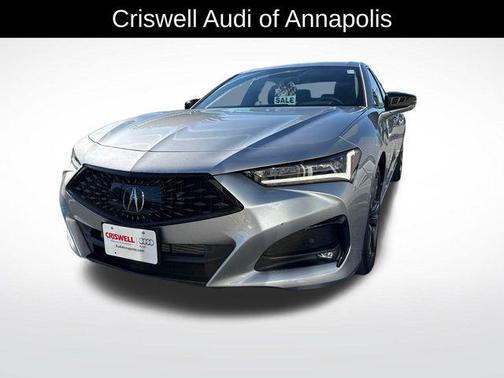 Lunar Silver Metallic 2023 Acura TLX A-Spec