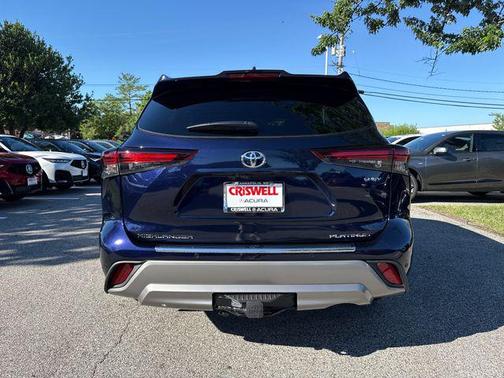 Blueprint 2026 Toyota Highlander Hybrid Platinum