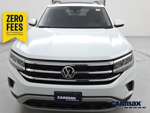 White 2021 Volkswagen Atlas SE w/Tech