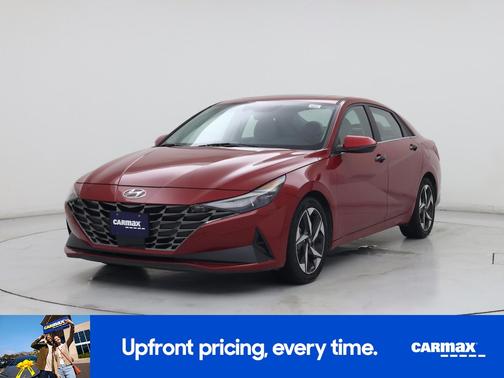 Red 2021 Hyundai ELANTRA Limited