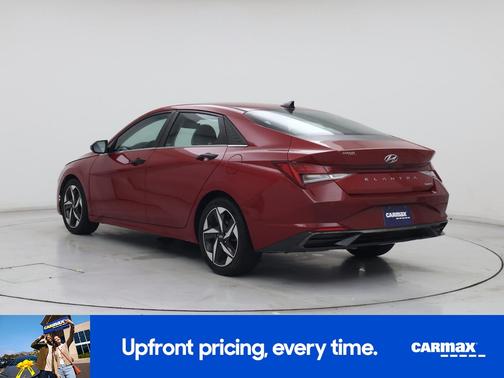 Red 2021 Hyundai ELANTRA Limited