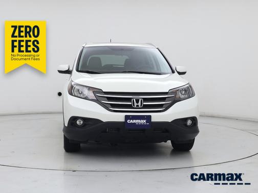 White 2014 Honda CR-V EX-L