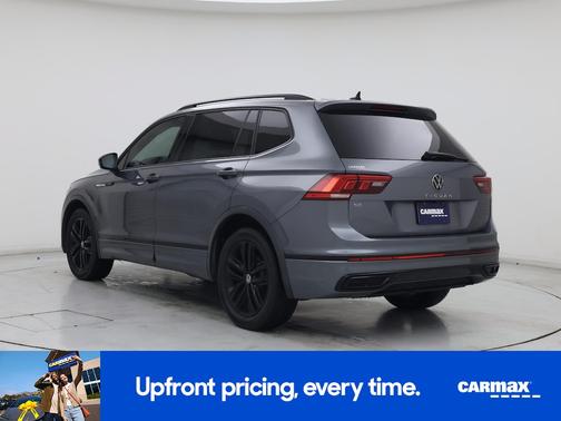 Gray 2022 Volkswagen Tiguan SE R-Line Black
