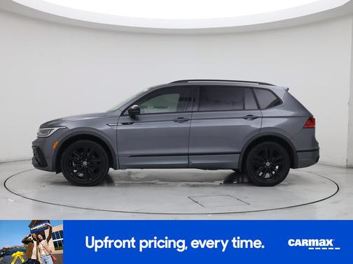 Gray 2022 Volkswagen Tiguan SE R-Line Black