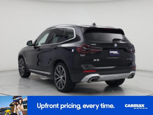 Black 2024 BMW X3 sDrive30i