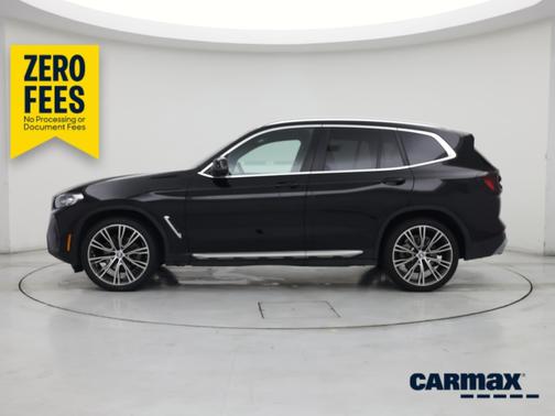 Black 2024 BMW X3 sDrive30i