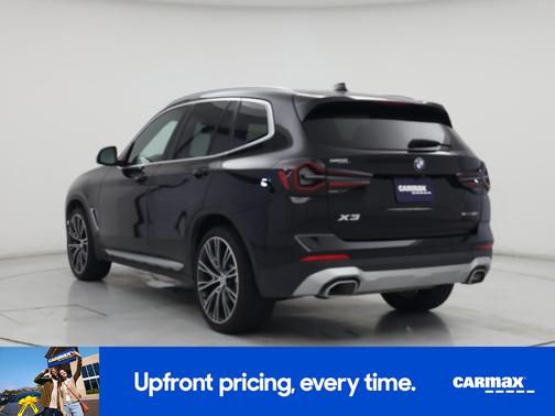 Black 2024 BMW X3 sDrive30i