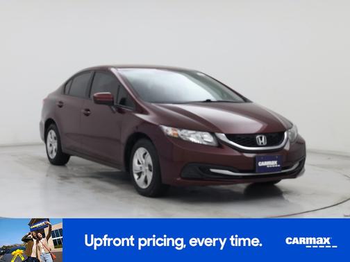 Purple 2014 Honda Civic LX