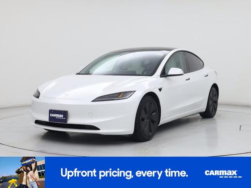 White 2024 Tesla Model 3 Long Range