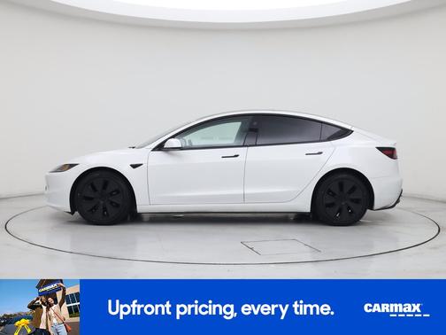 White 2024 Tesla Model 3 Long Range