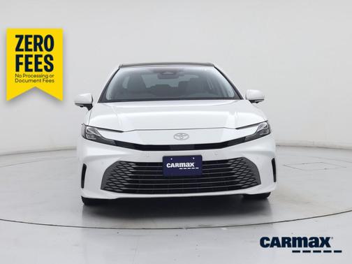 White 2025 Toyota Camry XLE