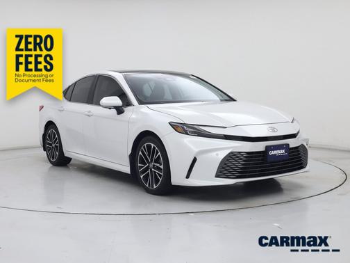 White 2025 Toyota Camry XLE
