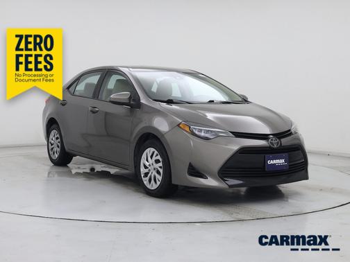 Gray 2018 Toyota Corolla LE