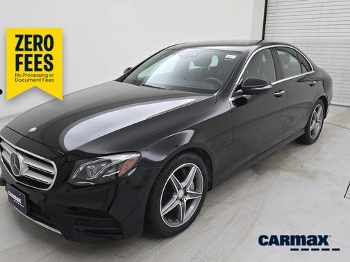 Black 2017 Mercedes-Benz E-Class