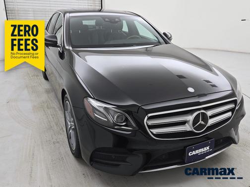 Black 2017 Mercedes-Benz E-Class