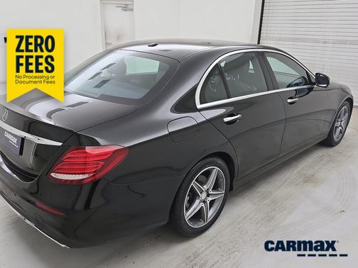 Black 2017 Mercedes-Benz E-Class