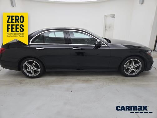 Black 2017 Mercedes-Benz E-Class