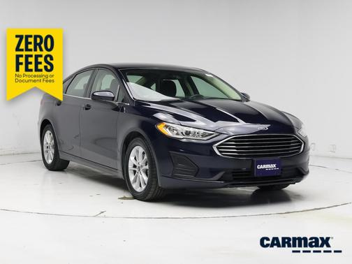 Blue 2020 Ford Fusion SE