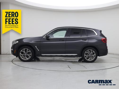 Black 2021 BMW X3 sDrive30i