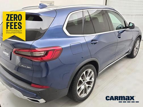 Blue 2019 BMW X5 xDrive40i
