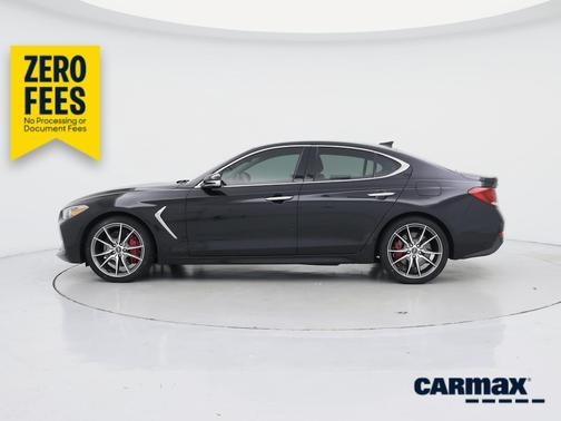 Black 2021 Genesis G70 Sport