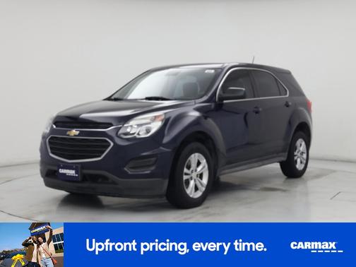Blue 2017 Chevrolet Equinox LS