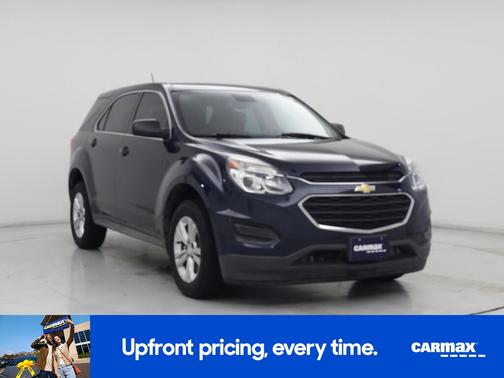 Blue 2017 Chevrolet Equinox LS