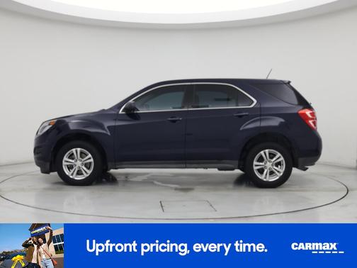 Blue 2017 Chevrolet Equinox LS